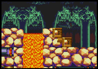 Background HQ :: Sonic and Knuckles - Lava Reef Zone Background HQ :: Sonic and Knuckles - Lava Reef Zone