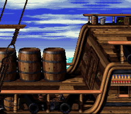 Background HQ :: Donkey Kong Country 2 - Gangplank Galleon