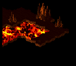 Background HQ :: Super Mario RPG - Barrel Volcano