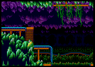 Background HQ :: Sonic the Hedgehog 2 - Mystic Cave Zone